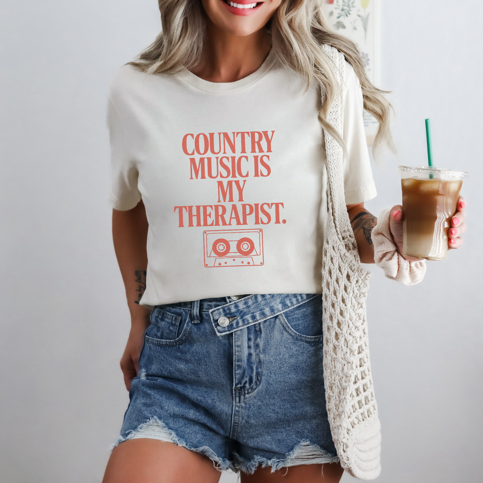 Country Music is My Therapist Graphic Tee