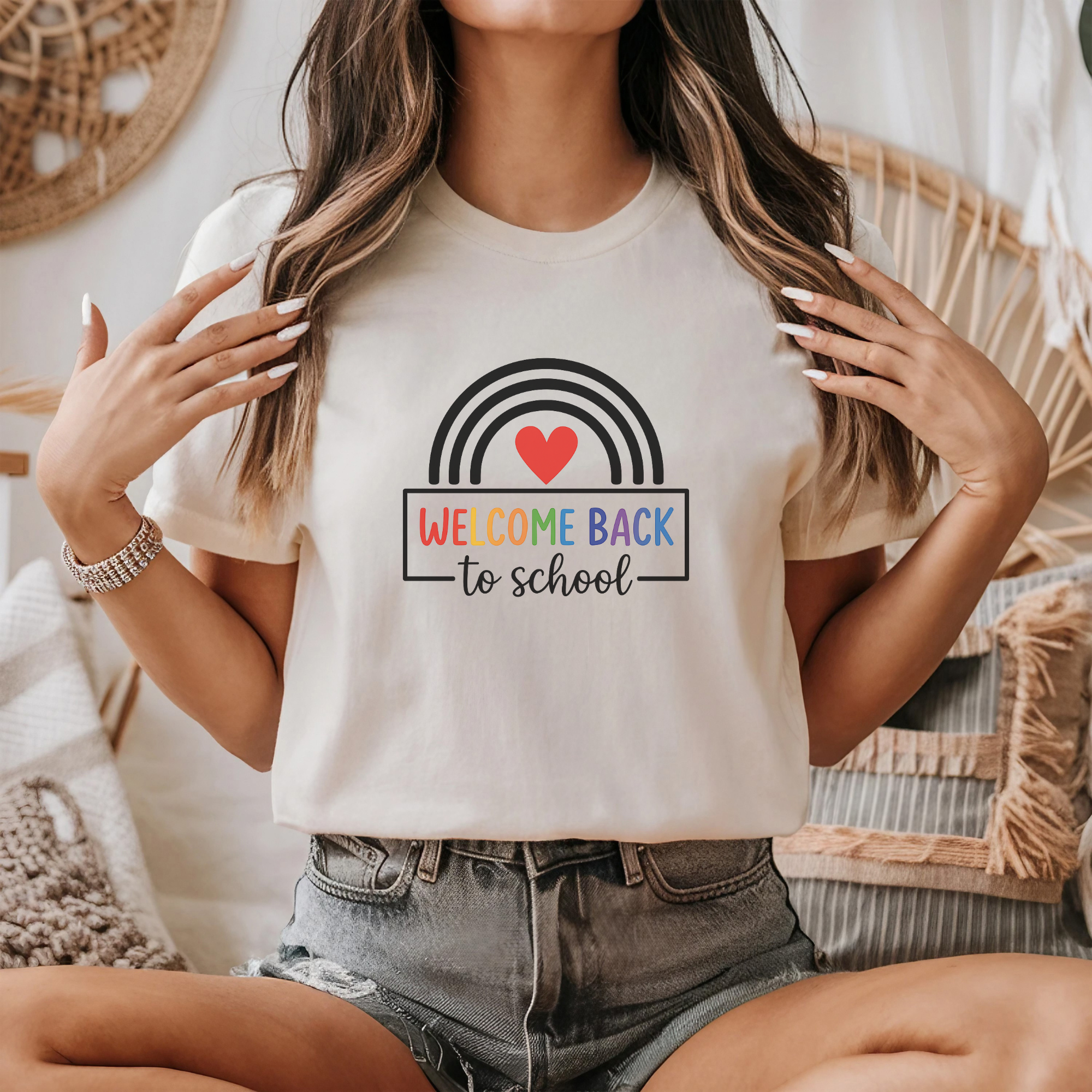 Welcome Back to School Teacher Graphic T-Shirt