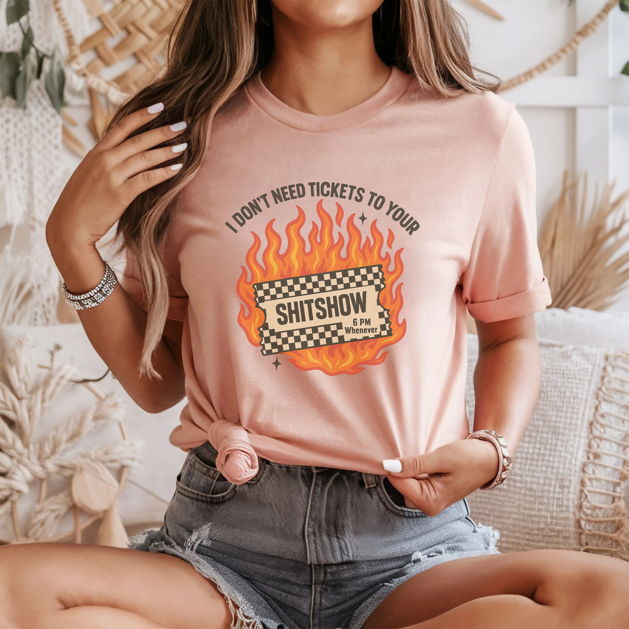I Don't Need Tickets to Your Show Country Graphic Tee