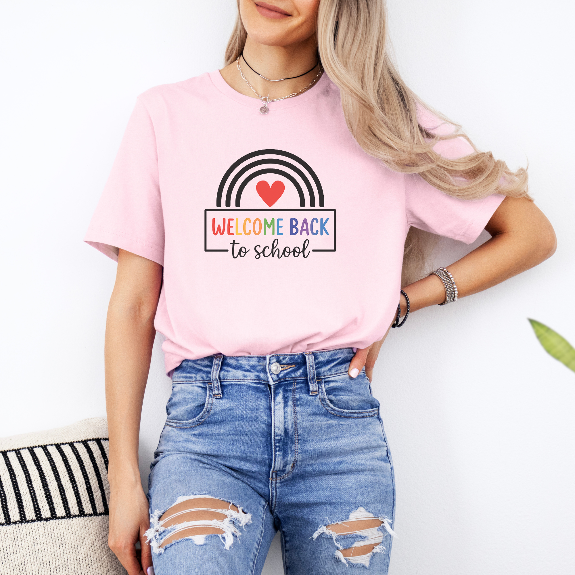 Welcome Back to School Teacher Graphic T-Shirt