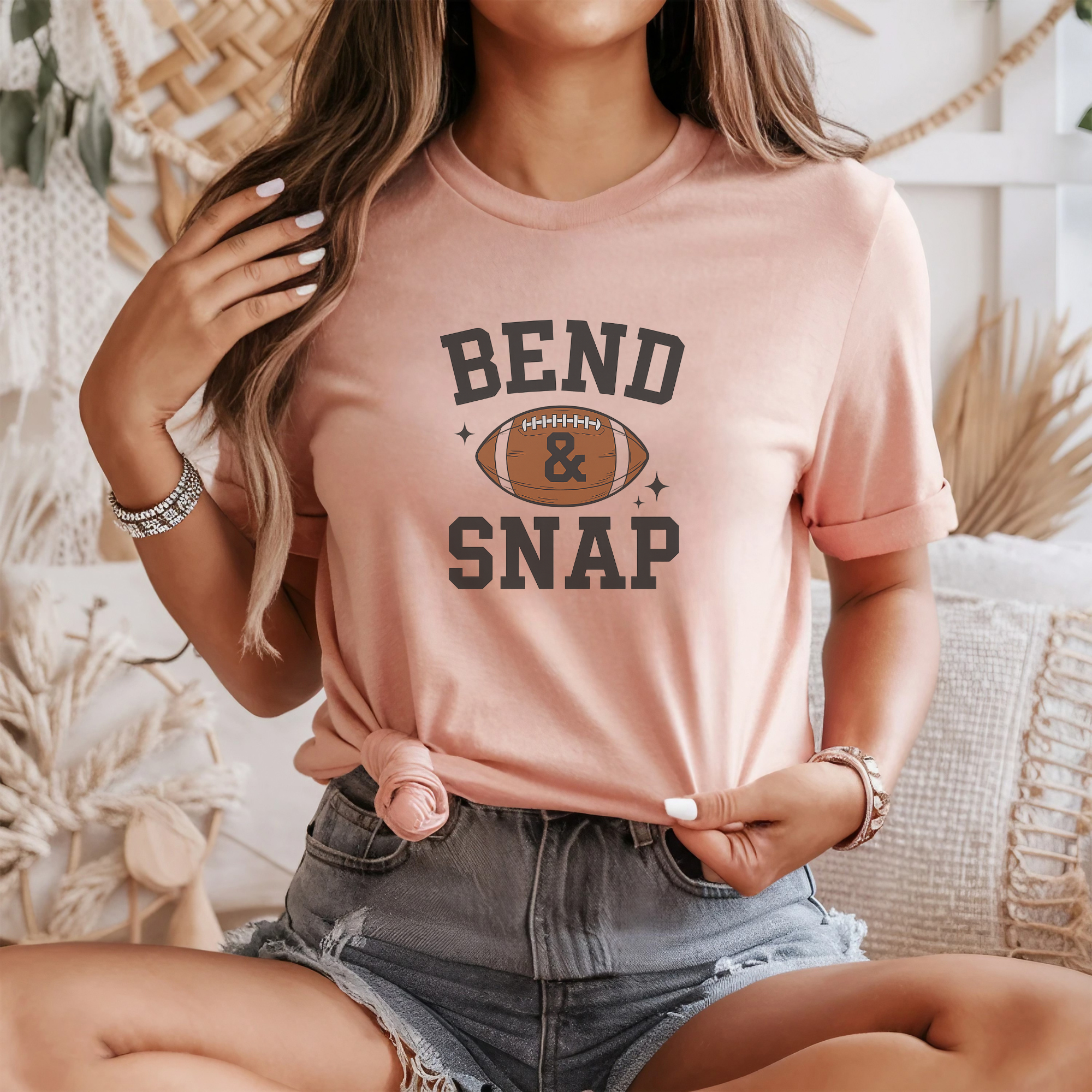 Bend & Snap Football T-Shirt