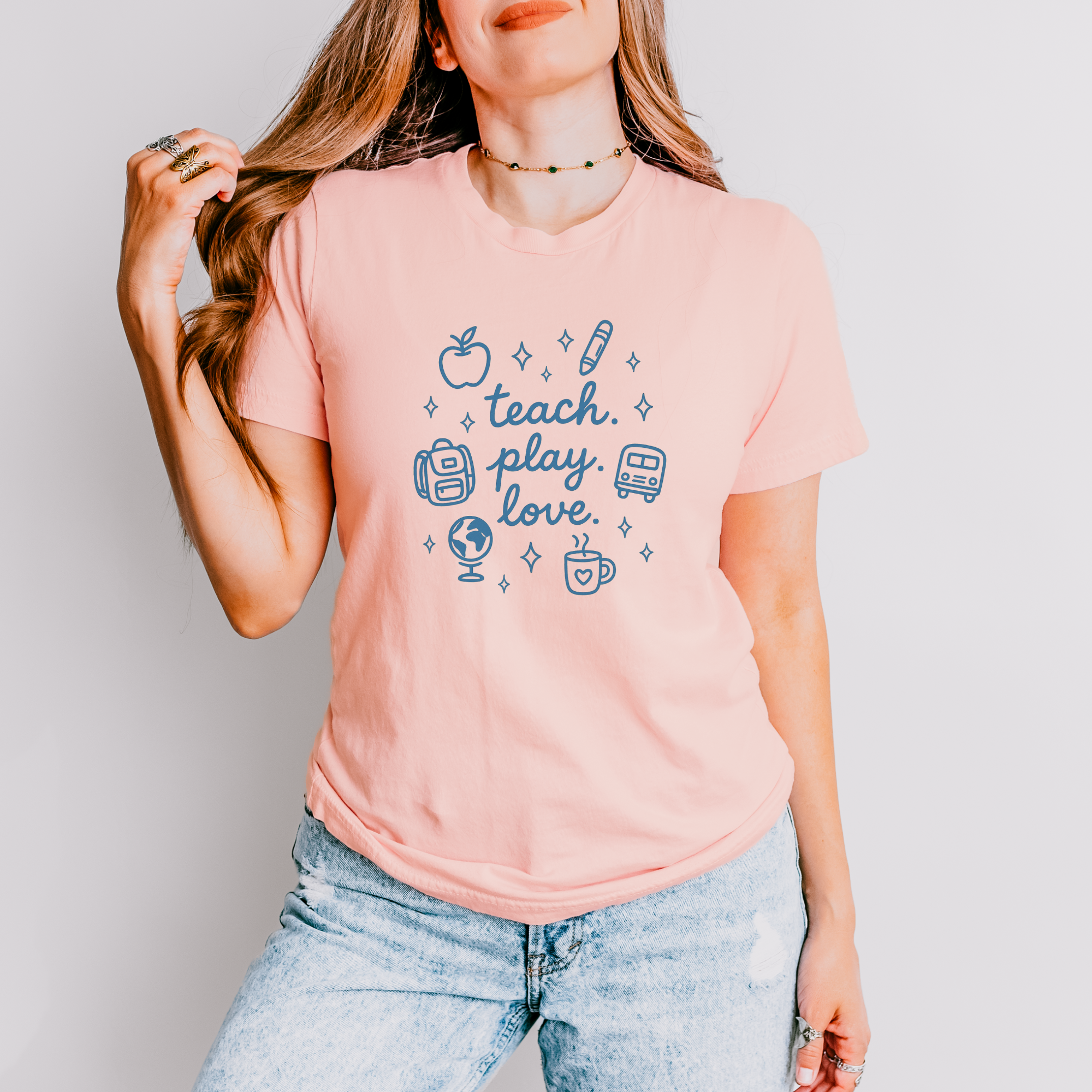 Teach. Play. Love. Graphic T-Shirt
