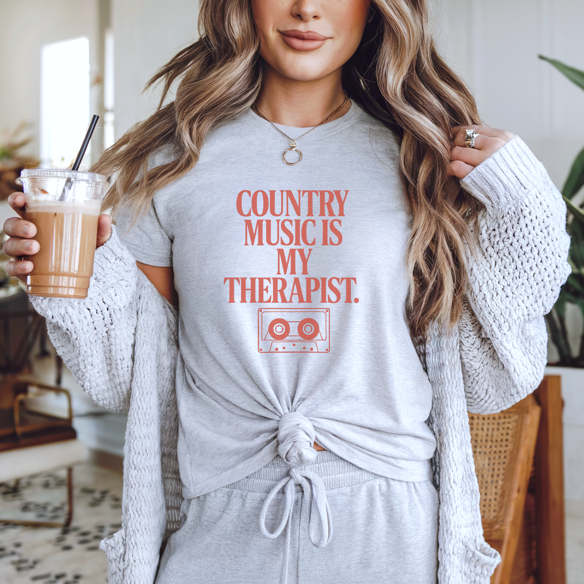 Country Music is My Therapist Graphic Tee