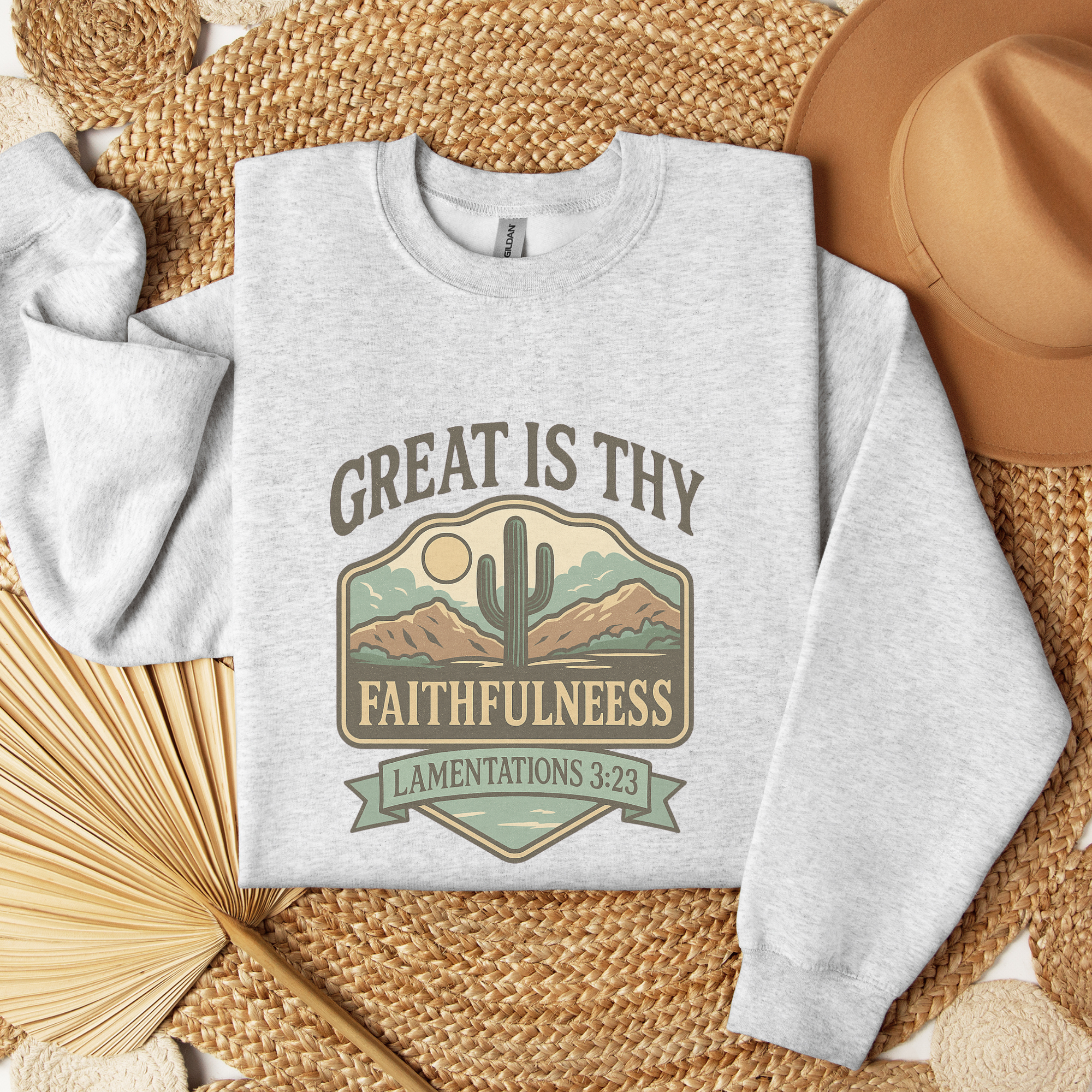 Great is thy Faithfulness Crewneck Sweatshirt