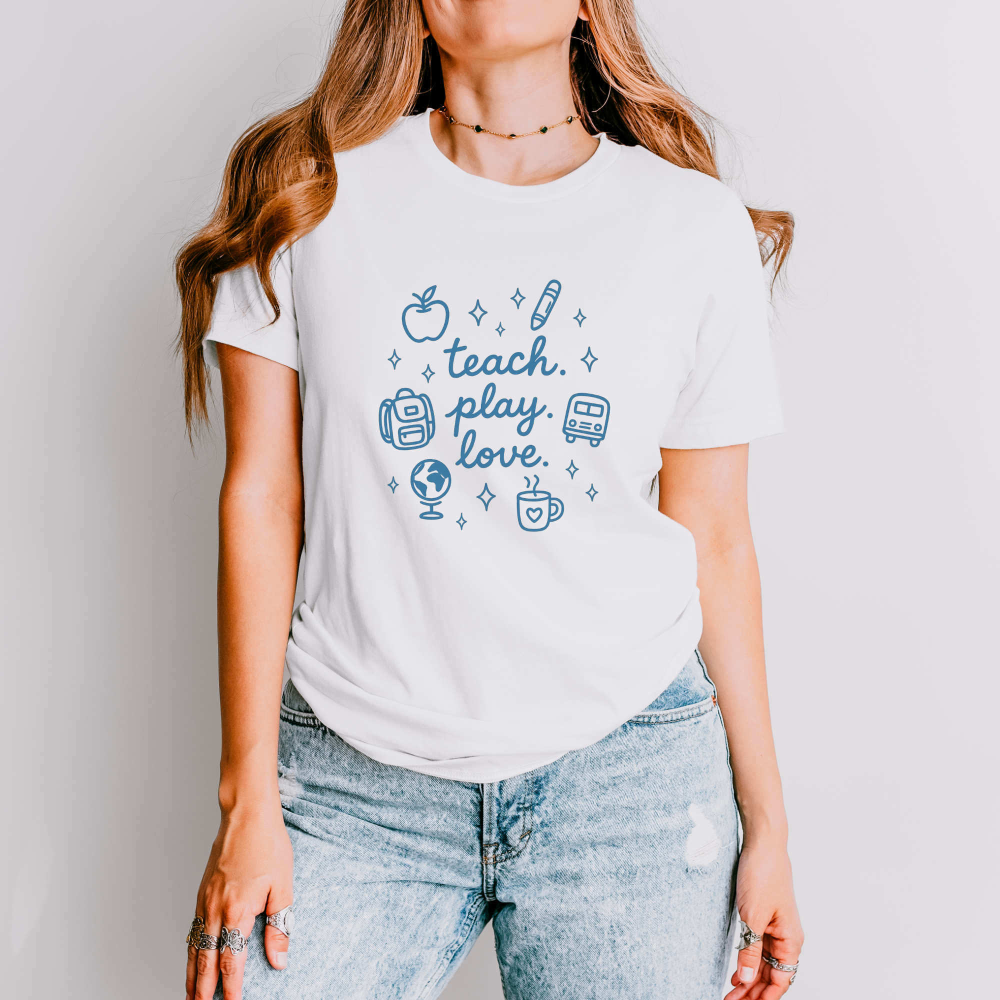 Teach. Play. Love. Graphic T-Shirt