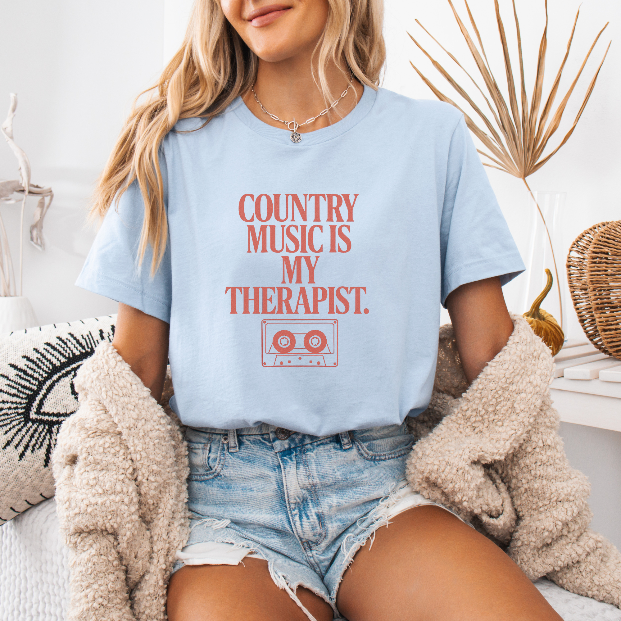 Country Music is My Therapist Graphic Tee