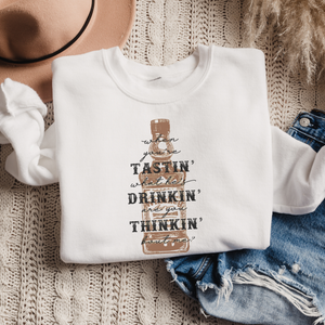 Are You Thinkin About Me Country Western Crewneck Sweatshirt