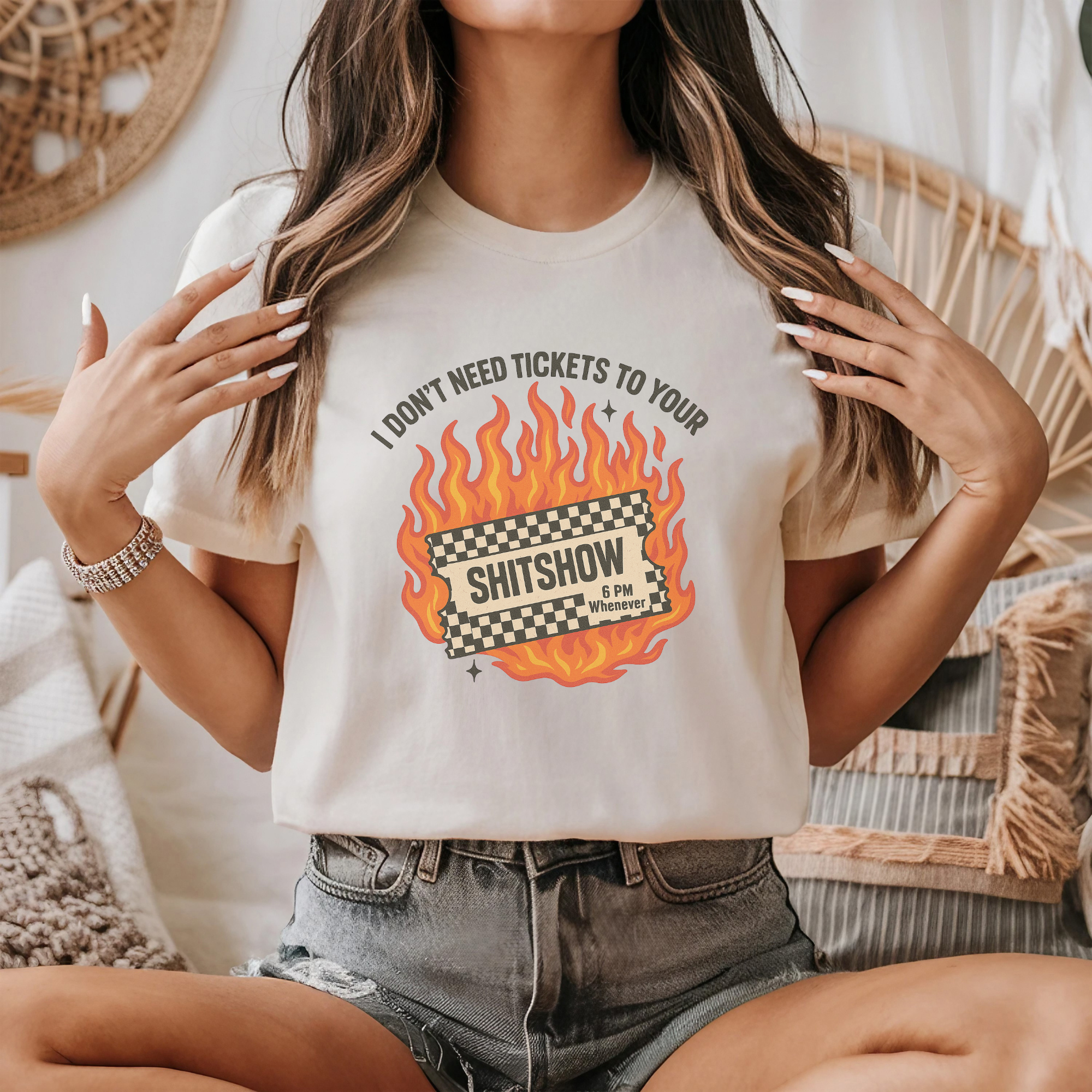 I Don't Need Tickets to Your Show Country Graphic Tee