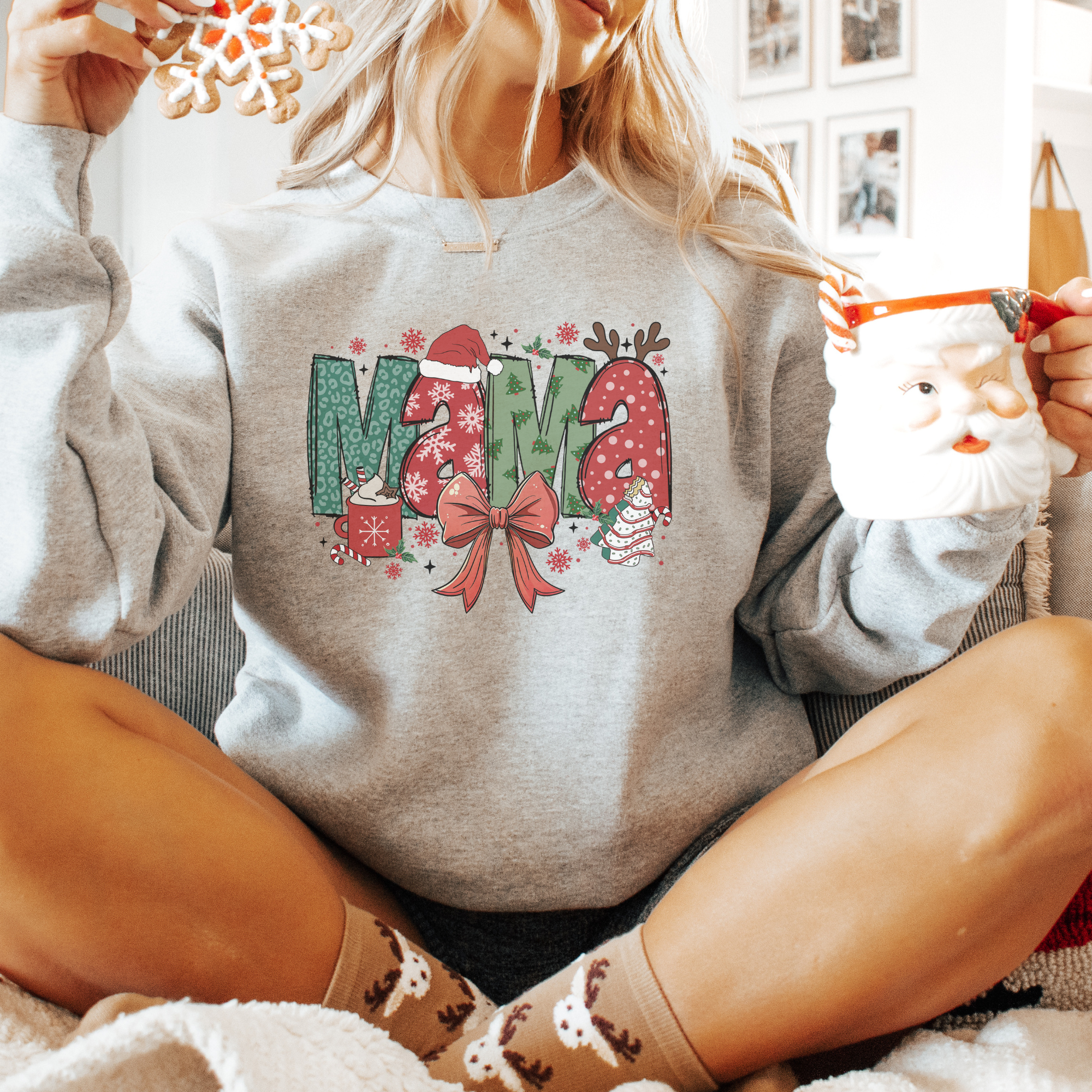 Christmas MAMA Women's Sweatshirt