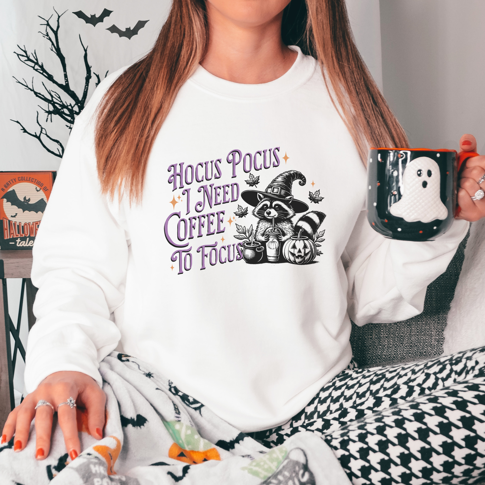 Hocus Pocus Coffee Women's Graphic Sweatshirt