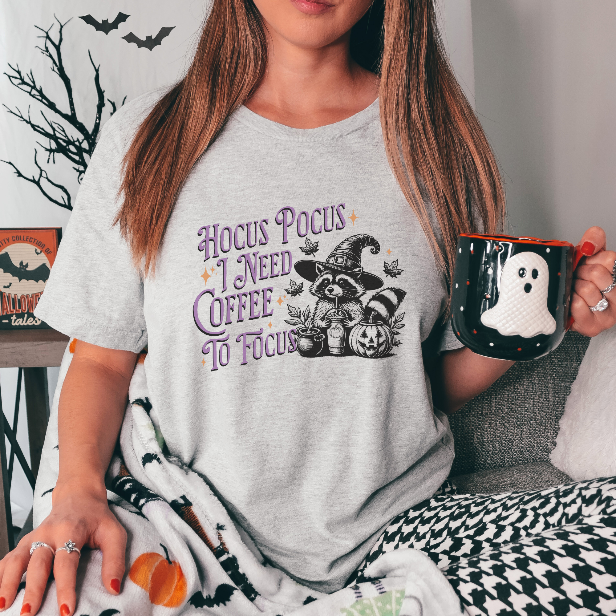 Hocus Pocus Coffee Halloween Women's T-Shirt