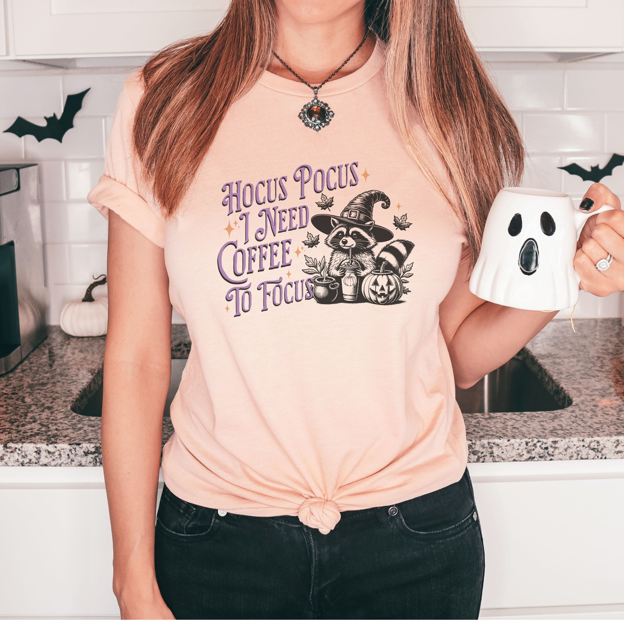 Hocus Pocus Coffee Halloween Women's T-Shirt