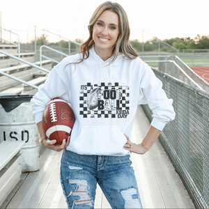 It's a Football Kind of Day Graphic Hoodie