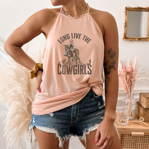 Long Live Cowgirls Bella Canvas Flowy Tank Top