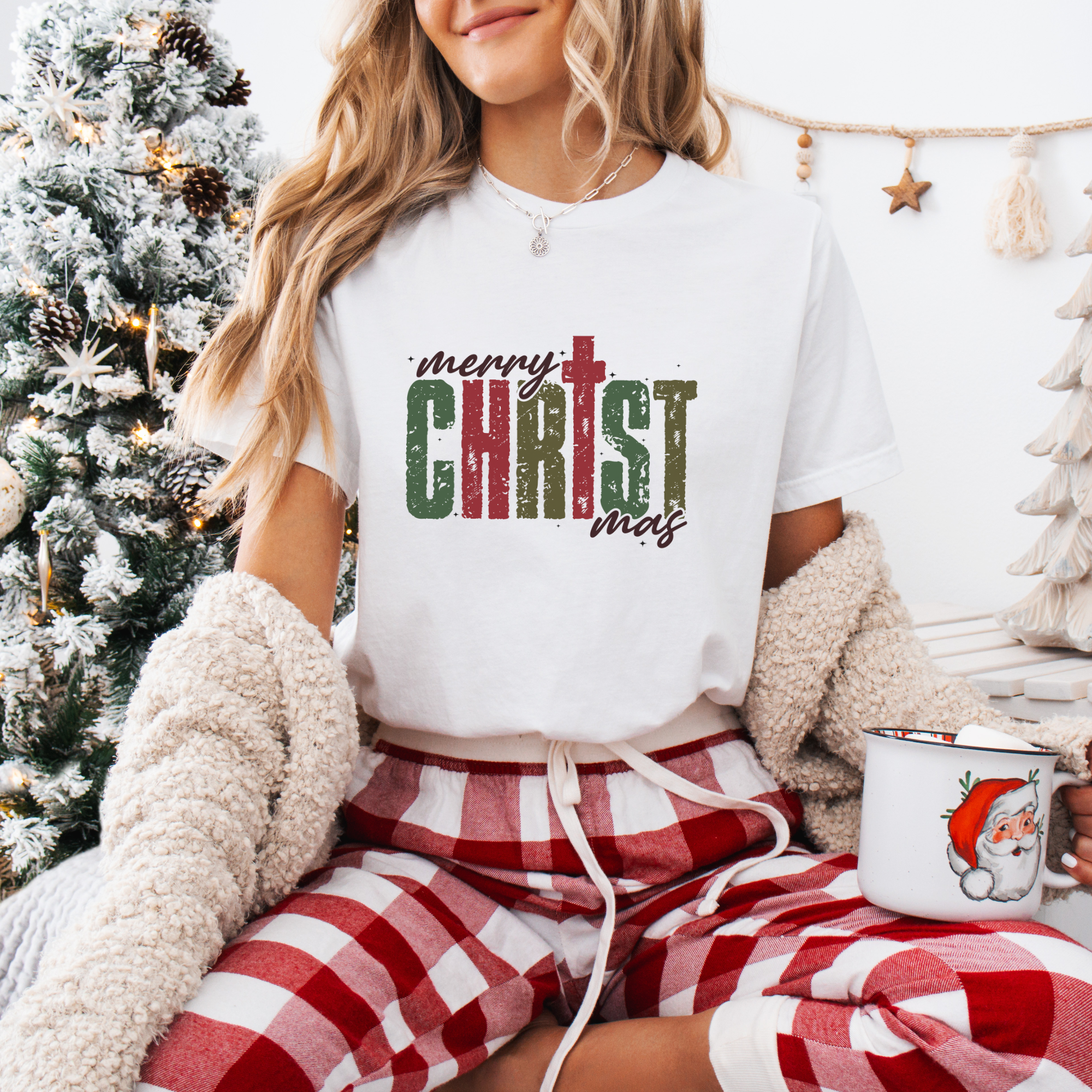 Merry Christ Christmas Women's Graphic T-Shirt