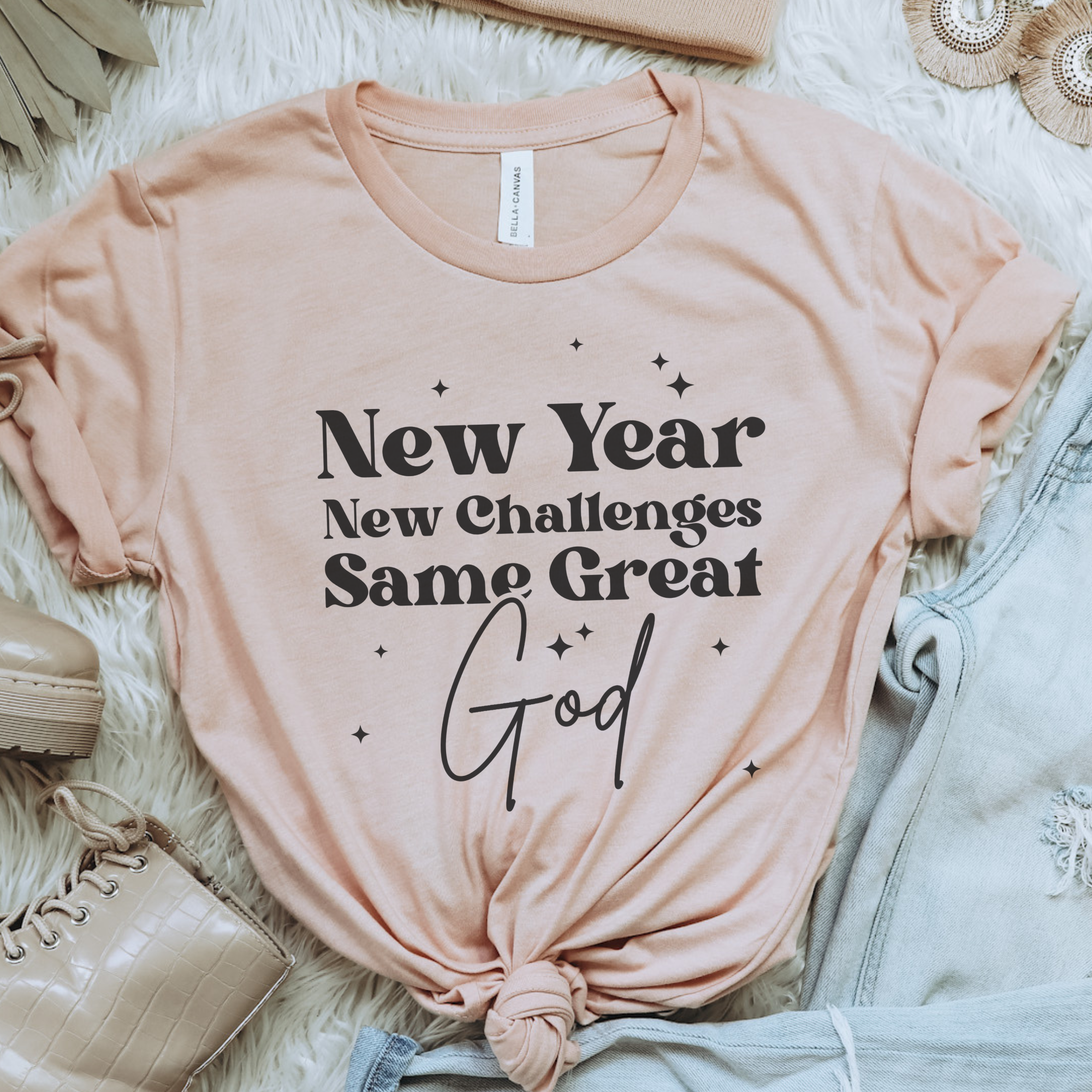 New Year New Challenges Inspirational Women's T-shirt