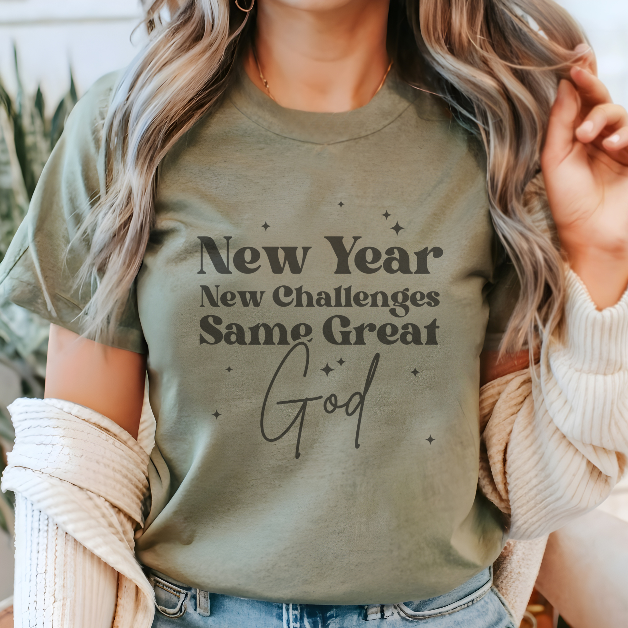 New Year New Challenges Inspirational Women's T-shirt