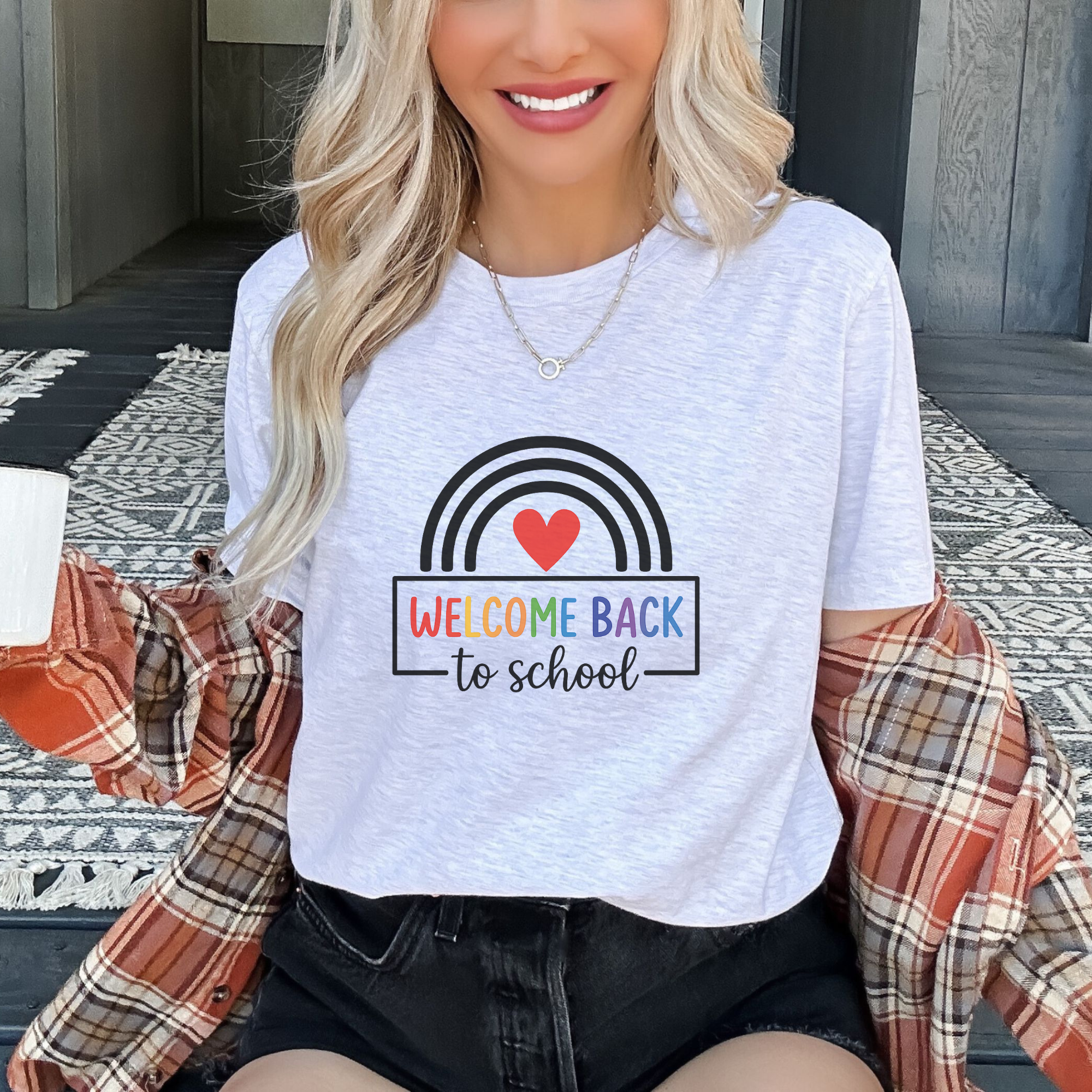 Welcome Back to School Teacher Graphic T-Shirt