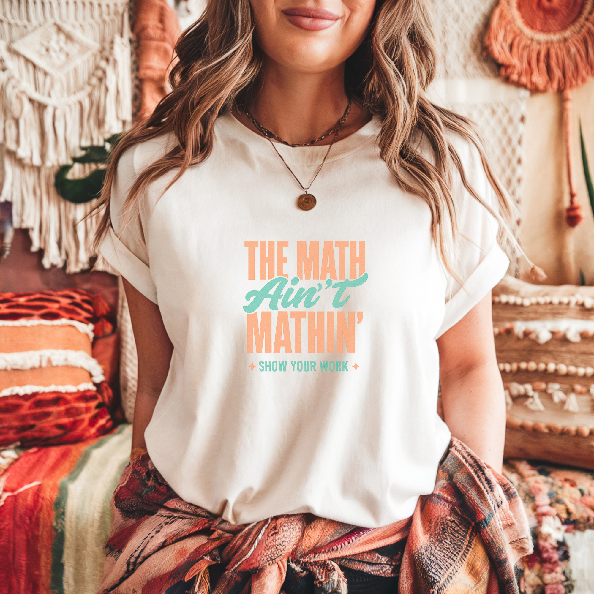 The Math Ain't Mathin' Teacher Graphic T-Shirt