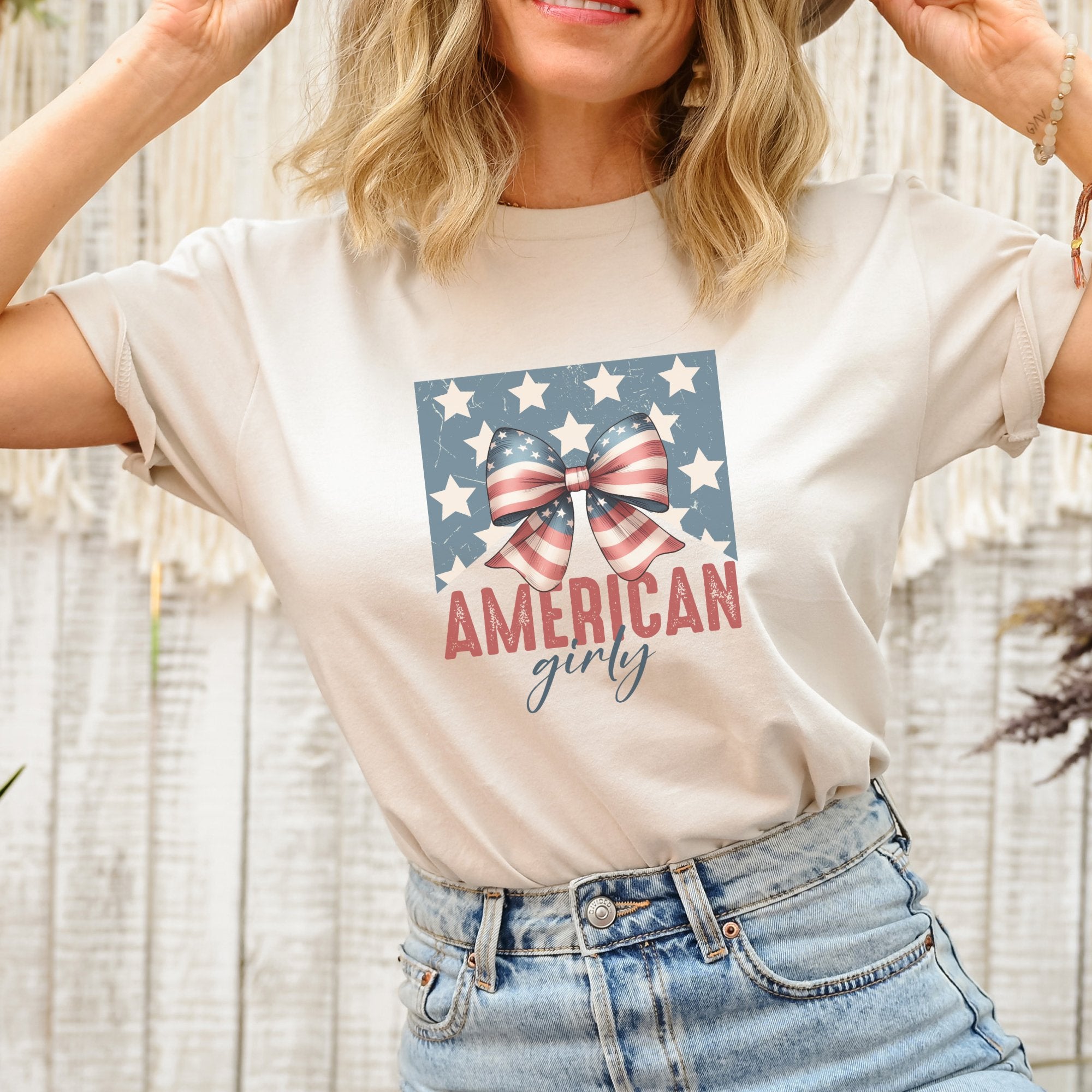 American Girly T-Shirt - Trendznmore
