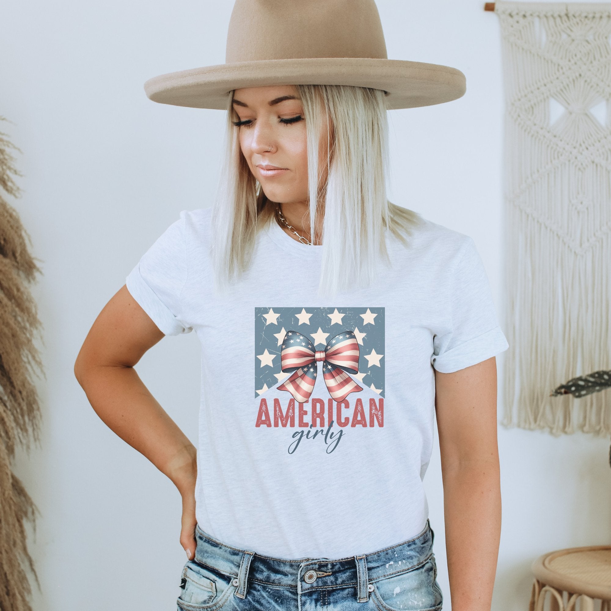 American Girly T-Shirt - Trendznmore