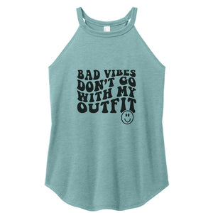 Bad Vibes Don't Go With My Outfit Tank Top - Trendznmore