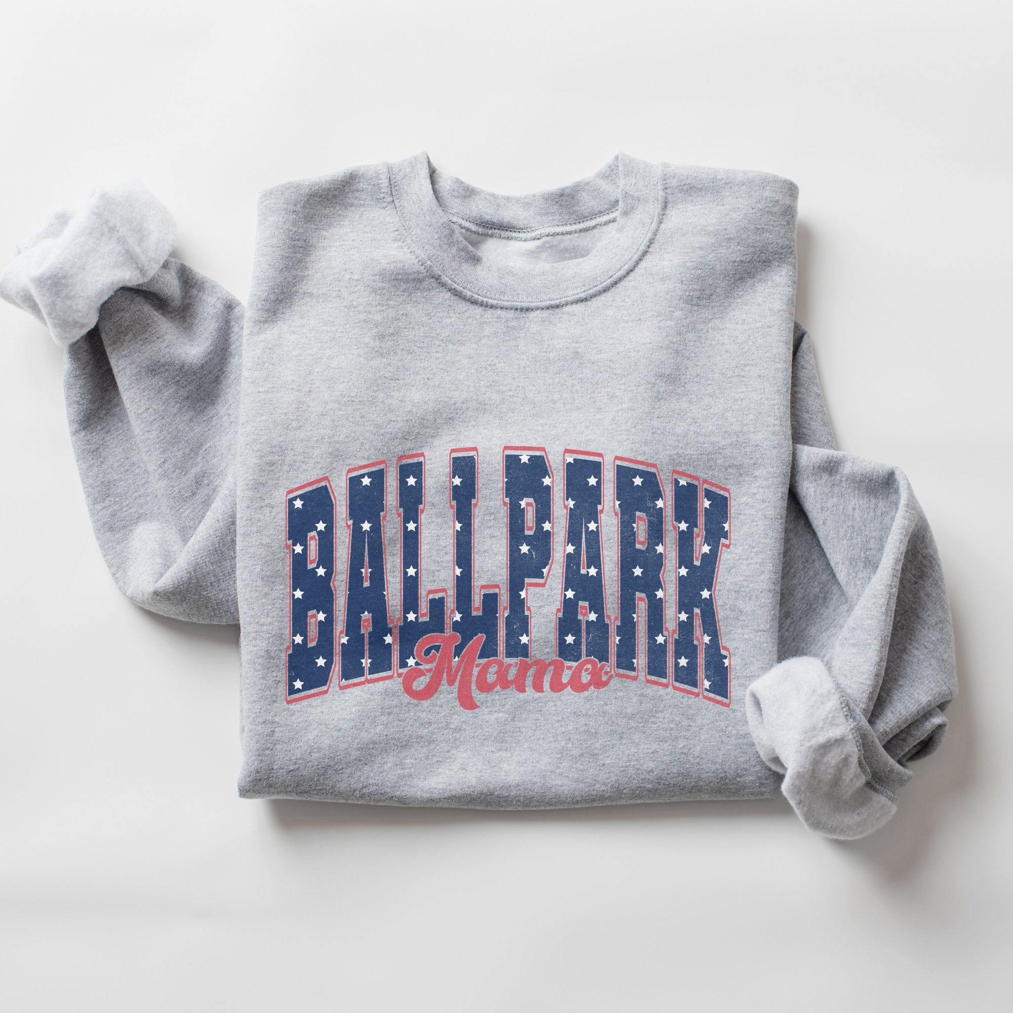 Ballpark Mama Baseball Sweatshirt - Trendznmore