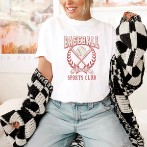 Baseball Sports Club T-Shirt - Trendznmore