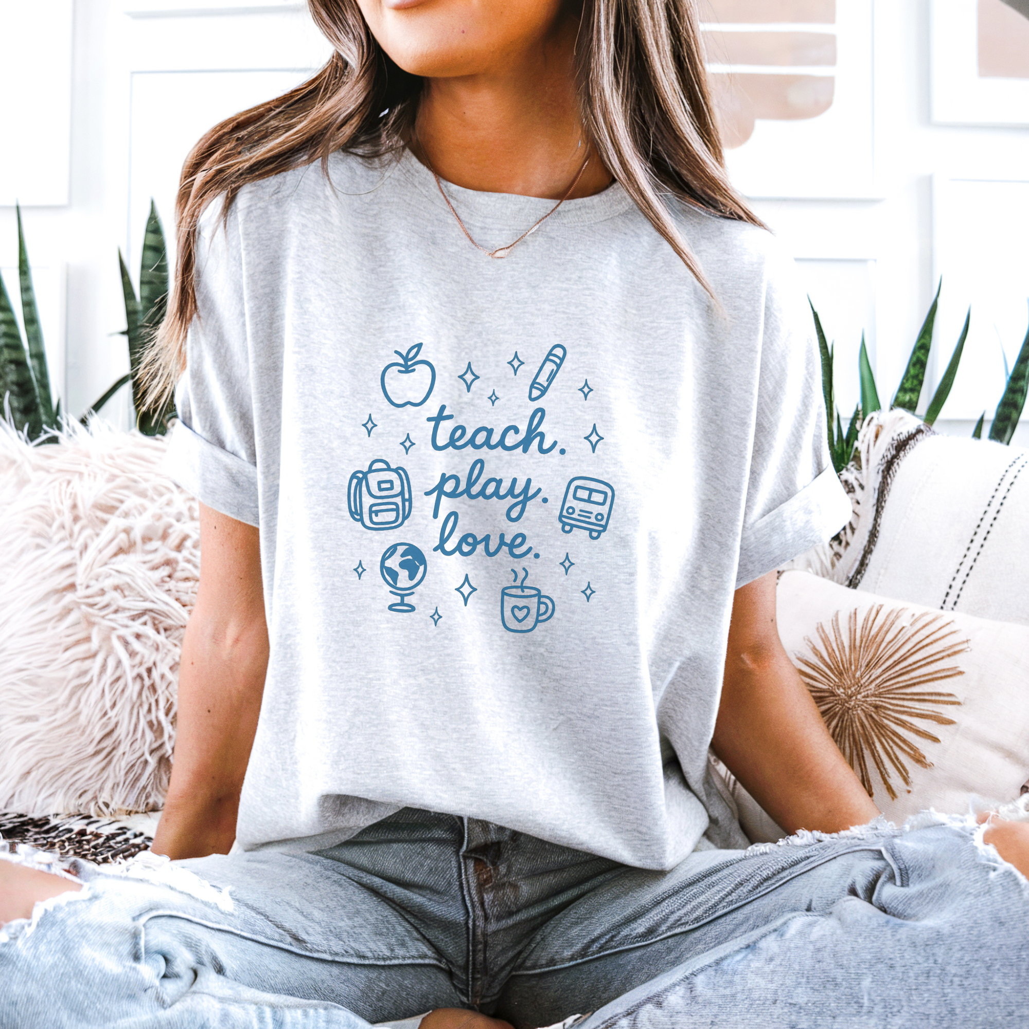 Teach. Play. Love. Graphic T-Shirt