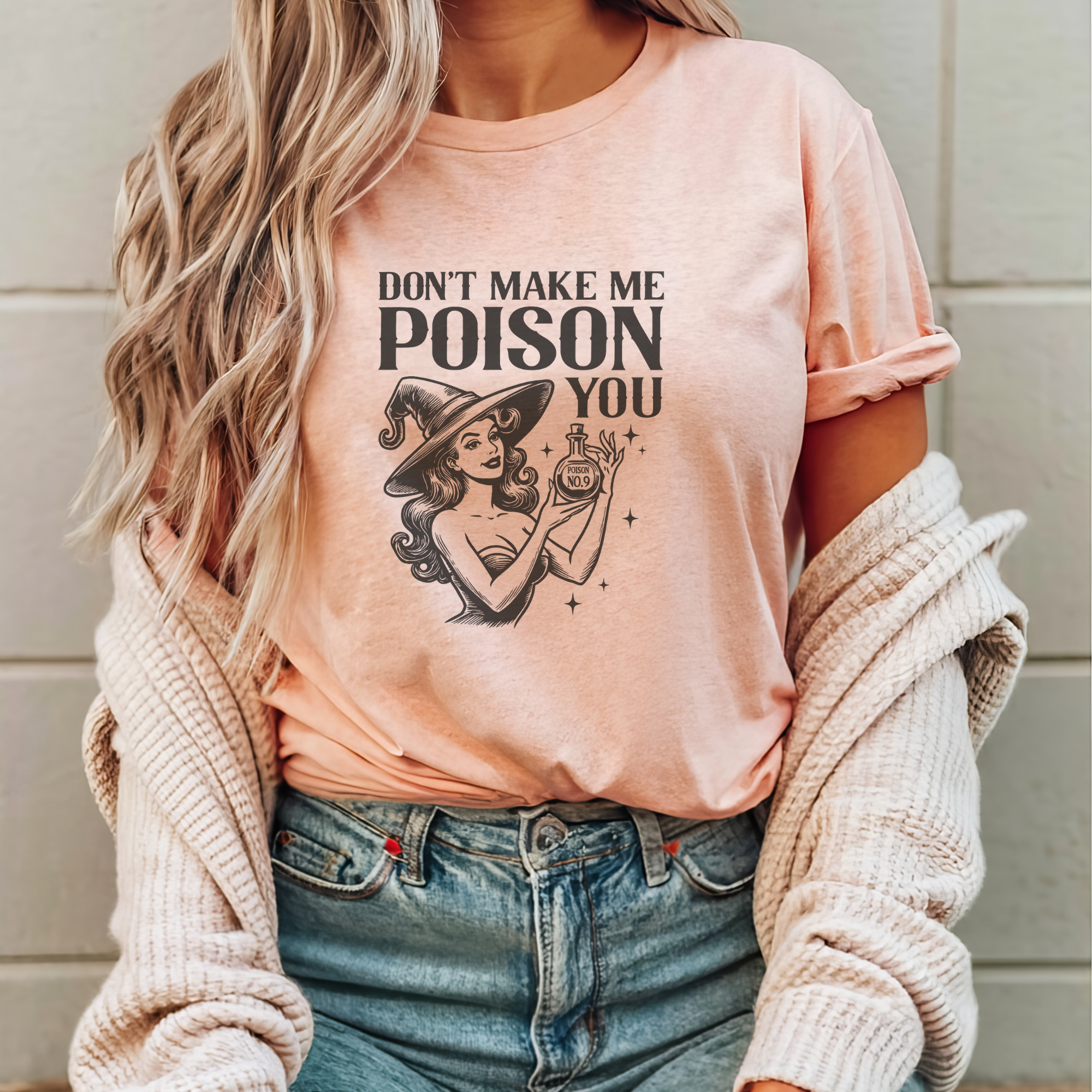 Don't Make Me Poison You Halloween Graphic T-Shirt