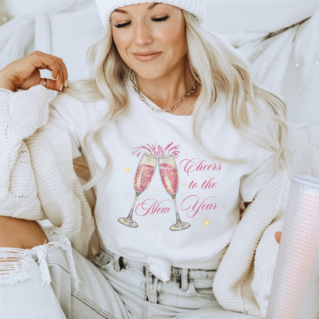 Cheers to the New Year Women's T-shirt - Trendznmore