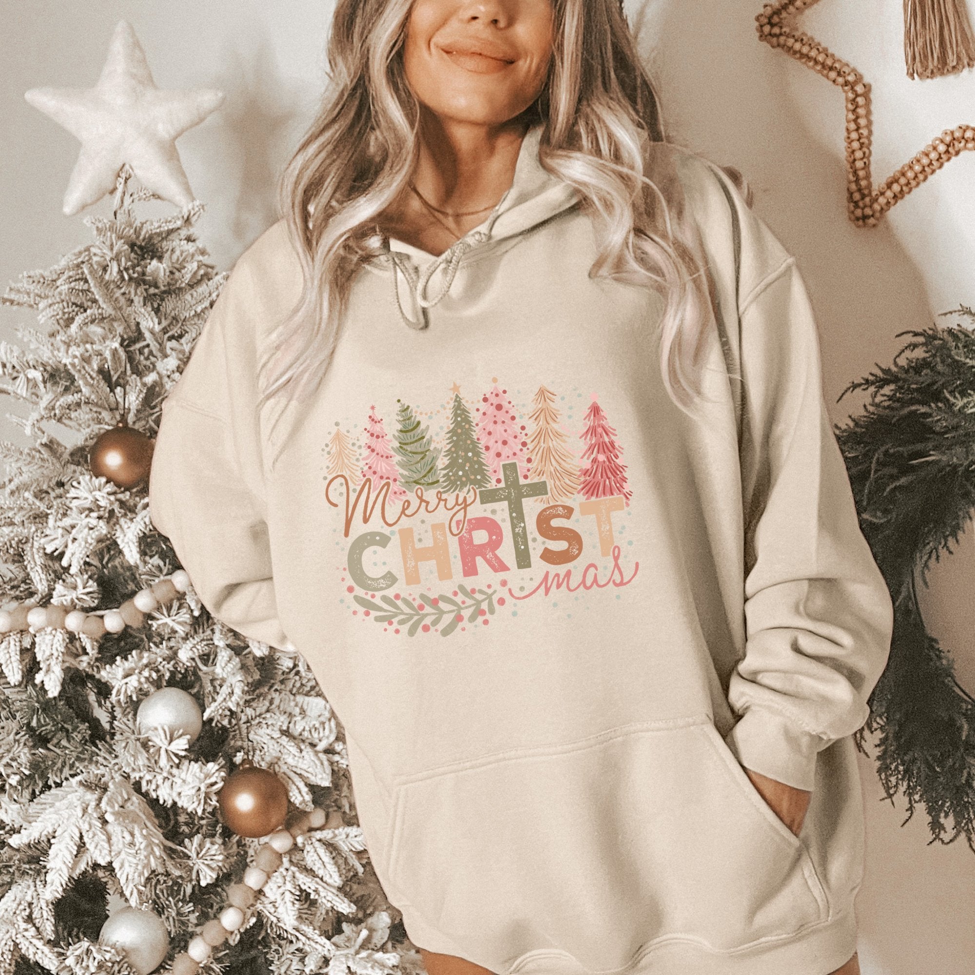 Christian Merry Christmas Women's Hoodie - Trendznmore