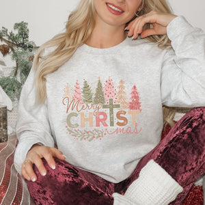 Christian Merry Christmas Women's Sweatshirt - Trendznmore