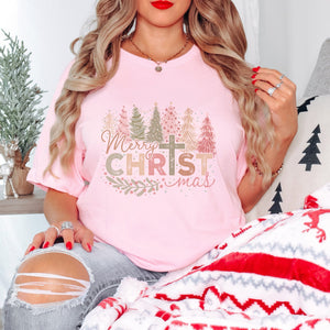 Christian Merry Christmas Women's T-shirt - Trendznmore