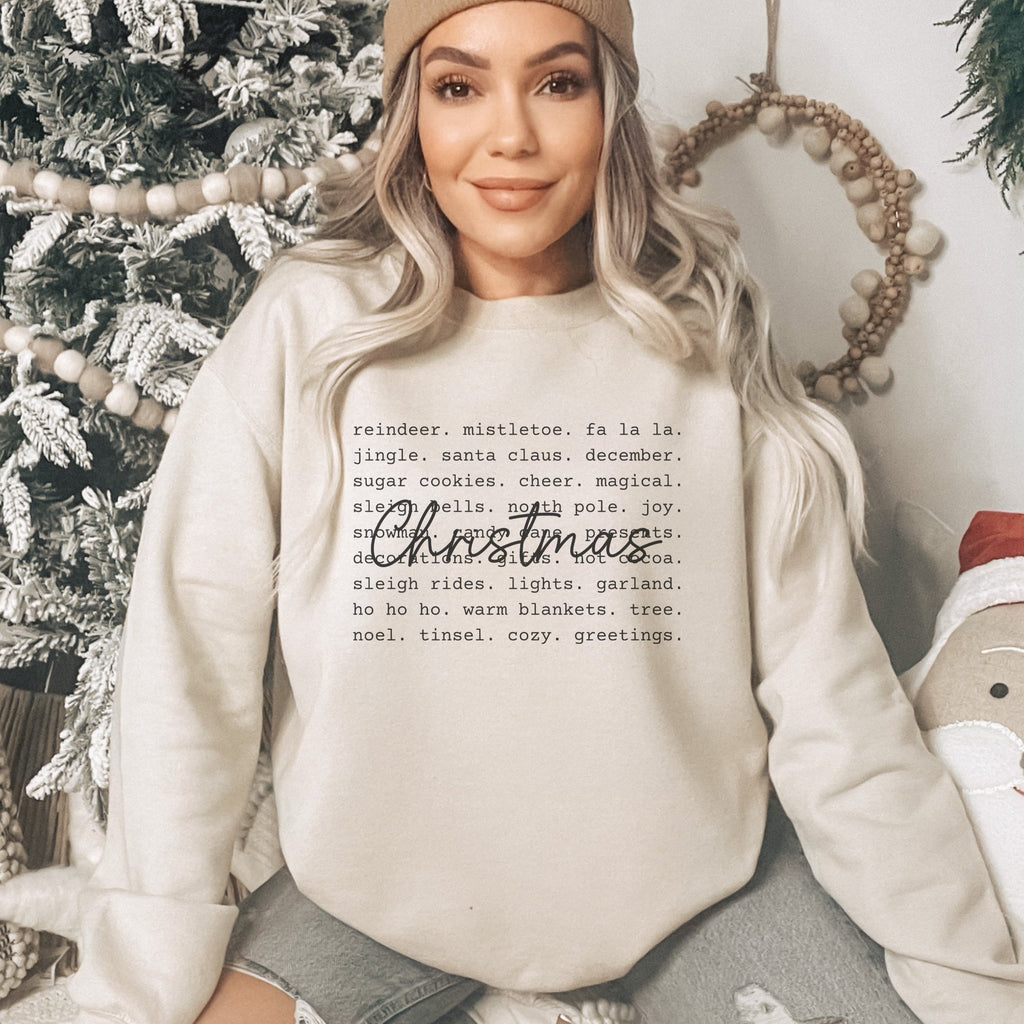 Christmas Definition Women's Sweatshirt - Trendznmore