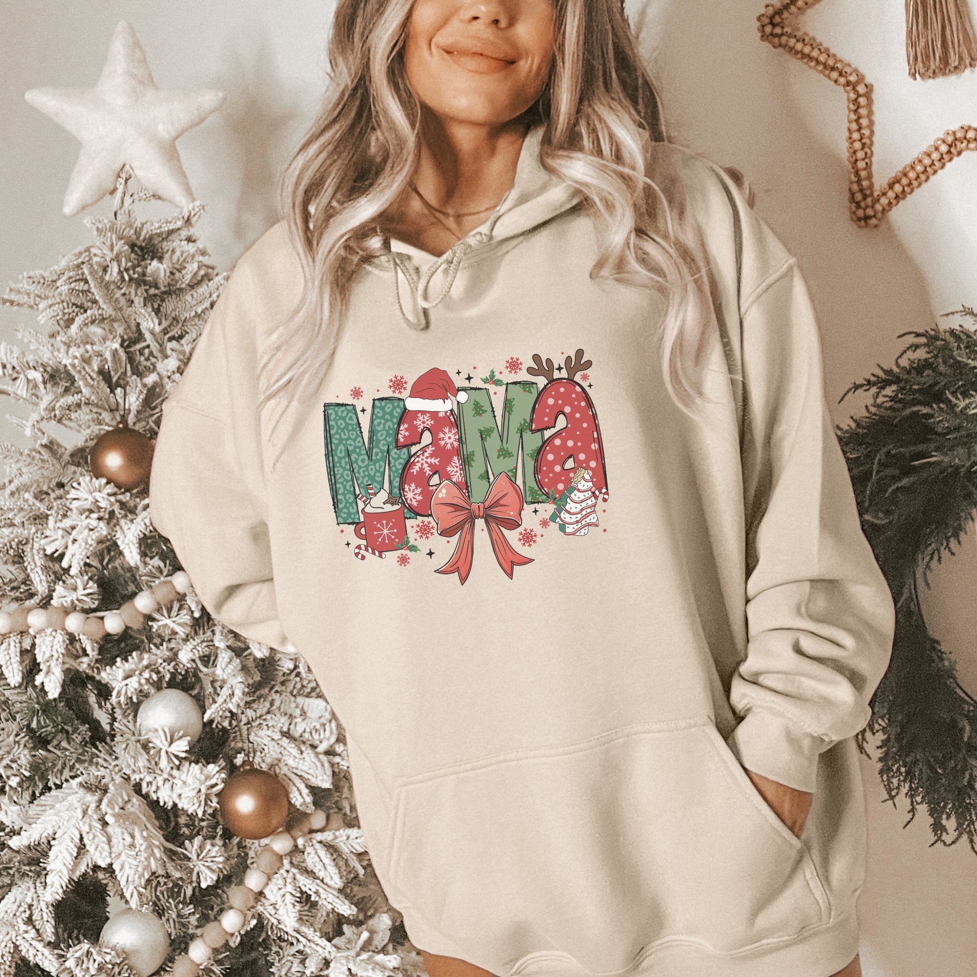 Christmas MAMA Women's Hoodie - Trendznmore