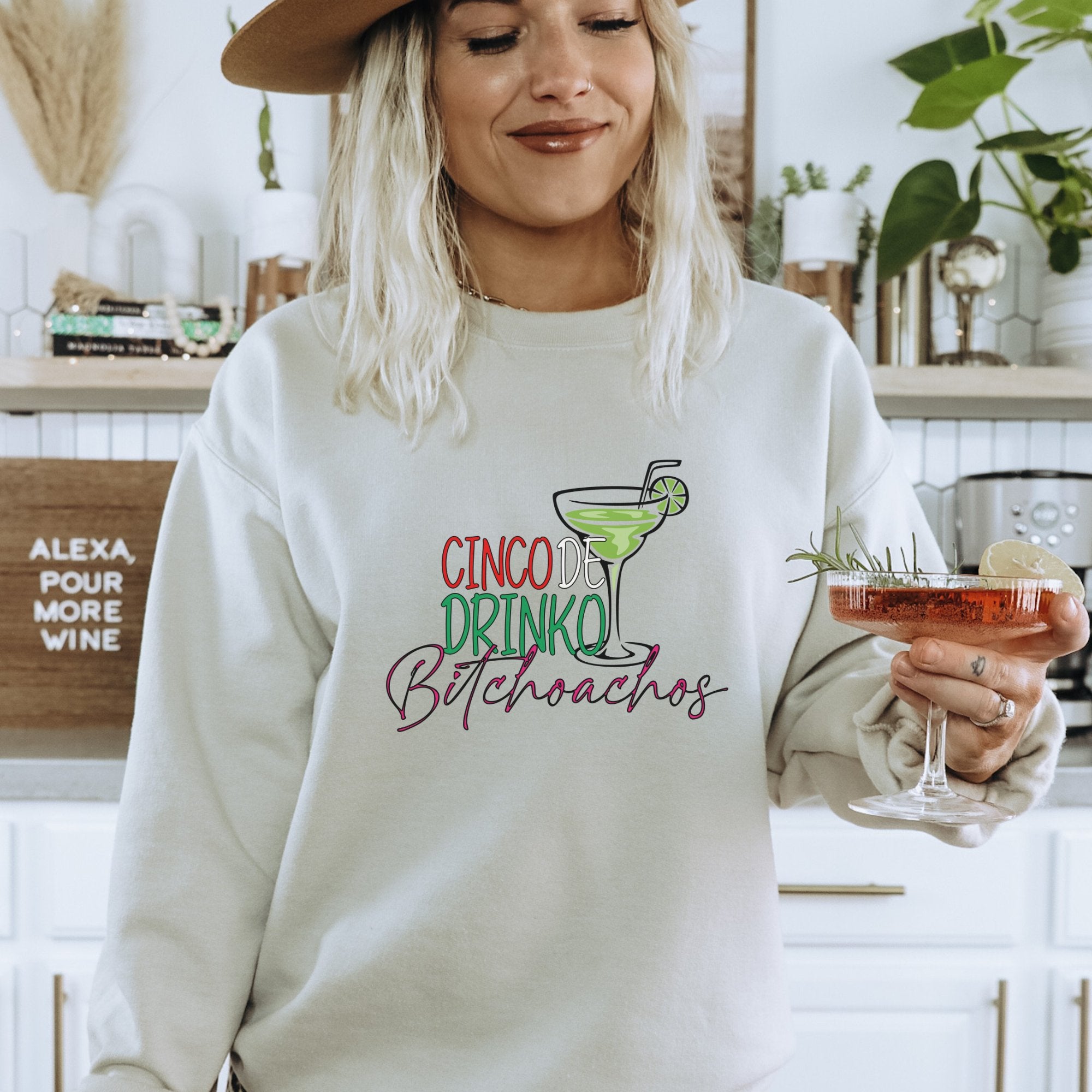 Cinco De Drinko Crewneck Sweatshirt - Trendznmore