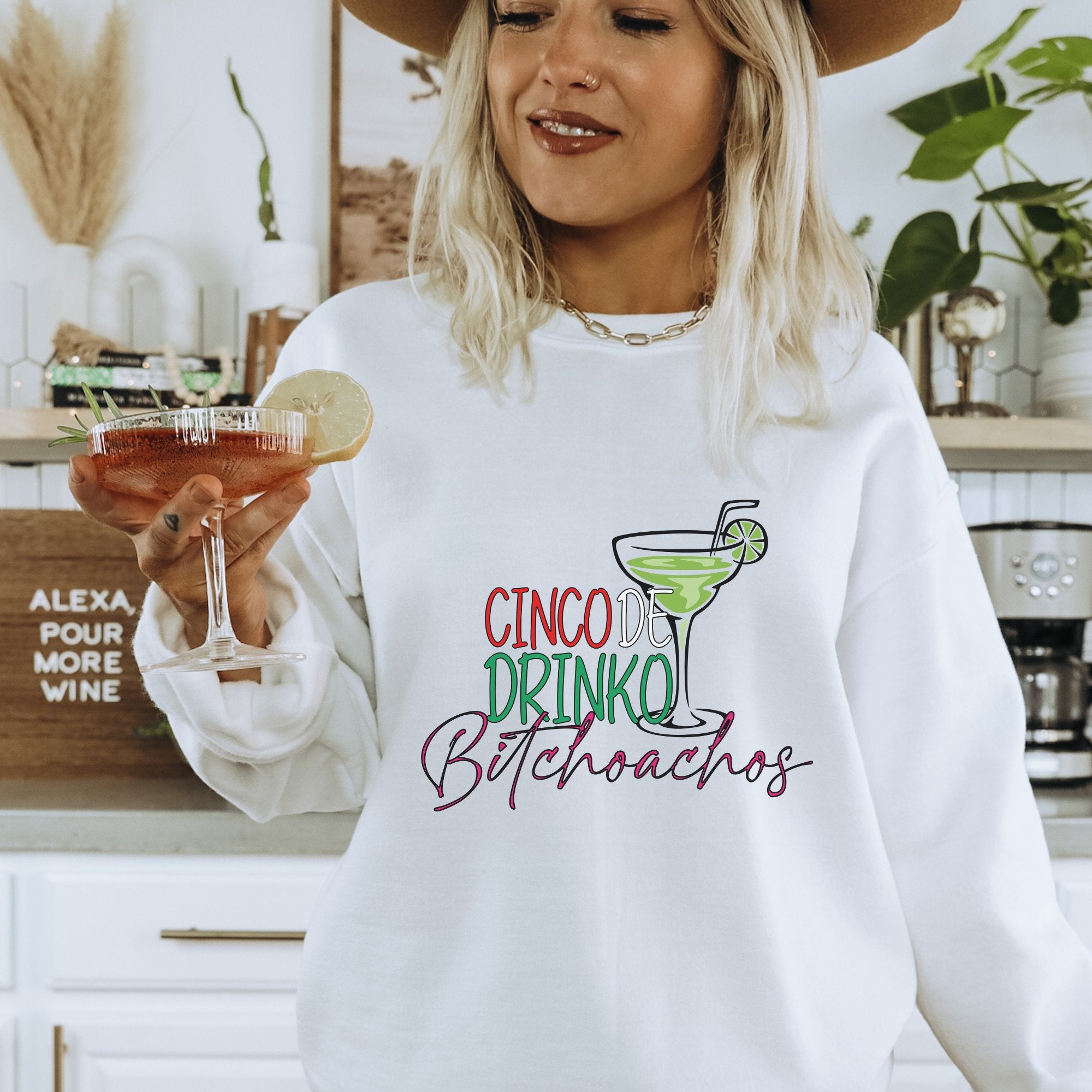 Cinco De Drinko Crewneck Sweatshirt - Trendznmore