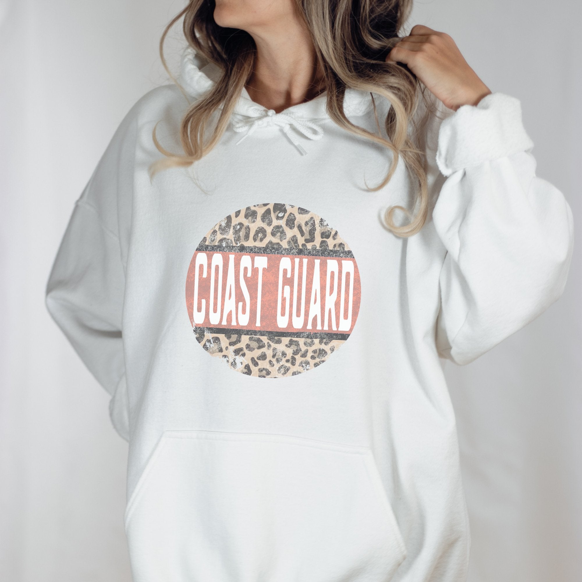 Coast Guard Cheetah Hoodie - Trendznmore