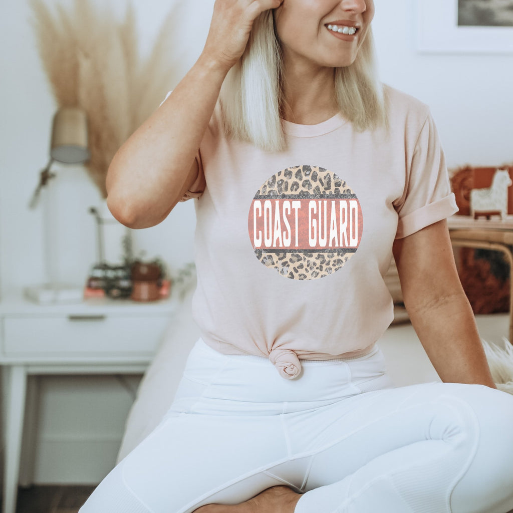 Coast Guard Cheetah T-Shirt - Trendznmore