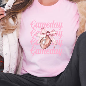 Coquette Game Day Football T - Shirt - Trendznmore