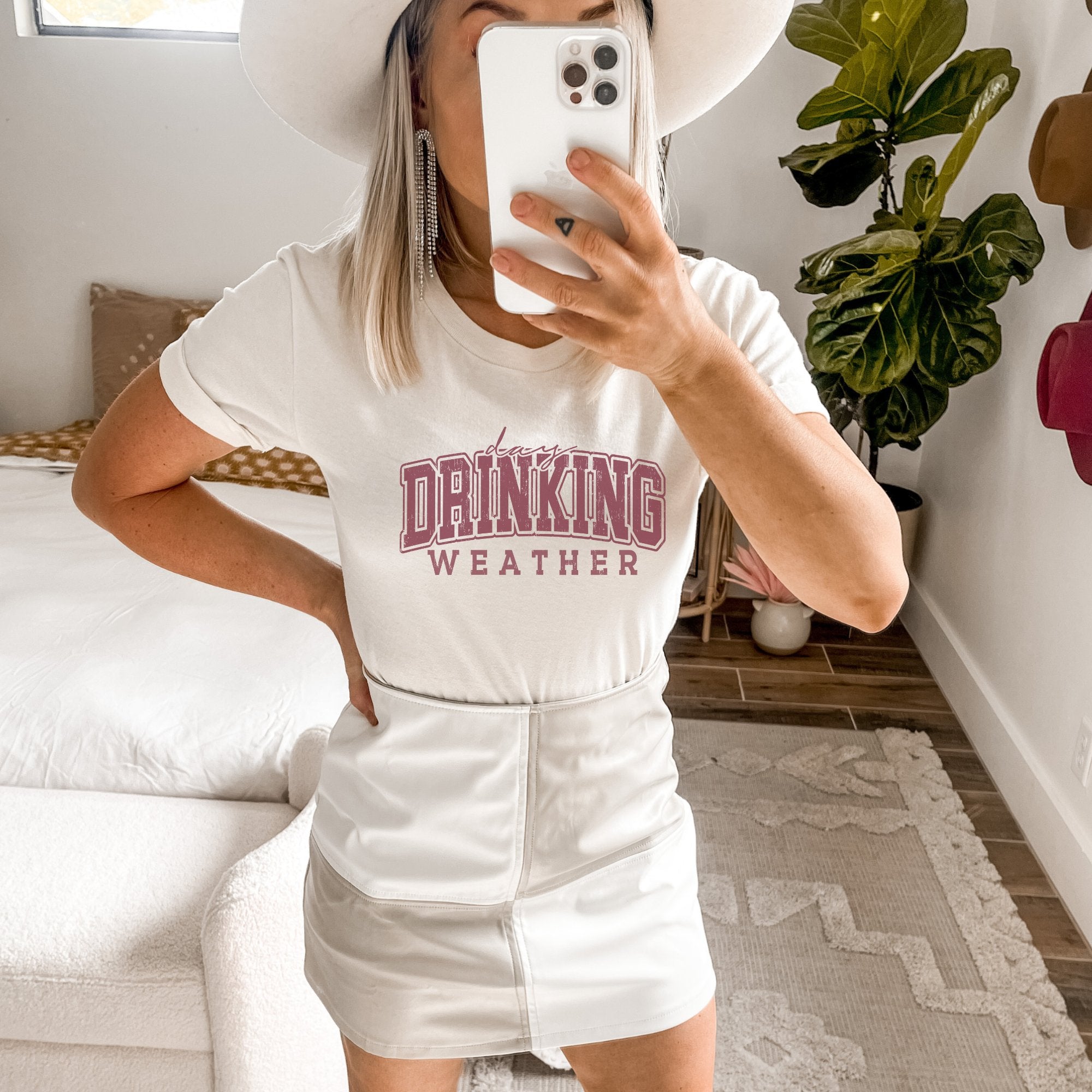 Day Drinking Weather Graphic Tee - Trendznmore