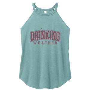 Day Drinking Weather Women's Rocker Tank - Trendznmore
