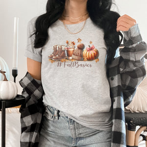 Fall Basics Graphic Women's T - Shirt - Trendznmore