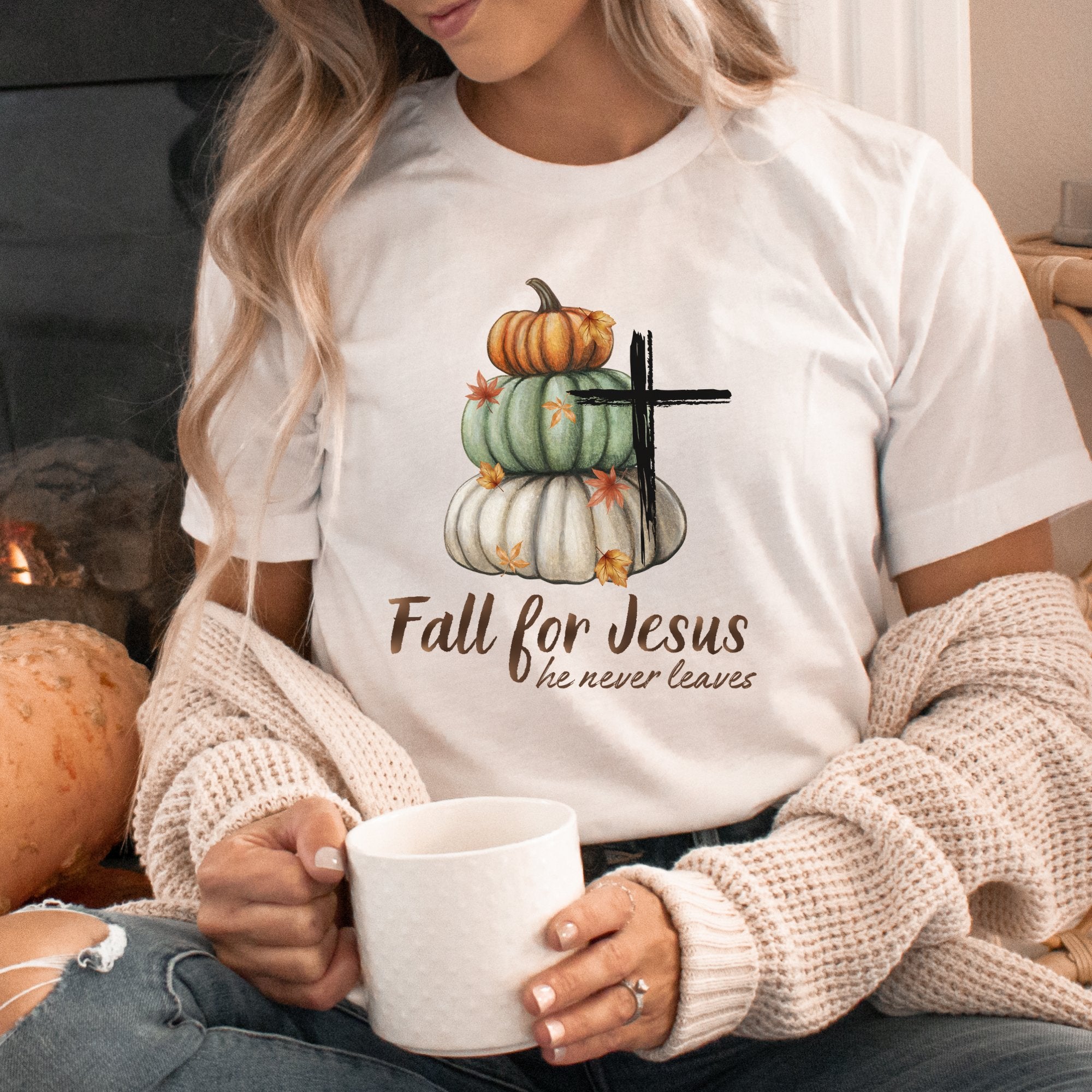 Fall for Jesus Women's T-Shirt - Trendznmore