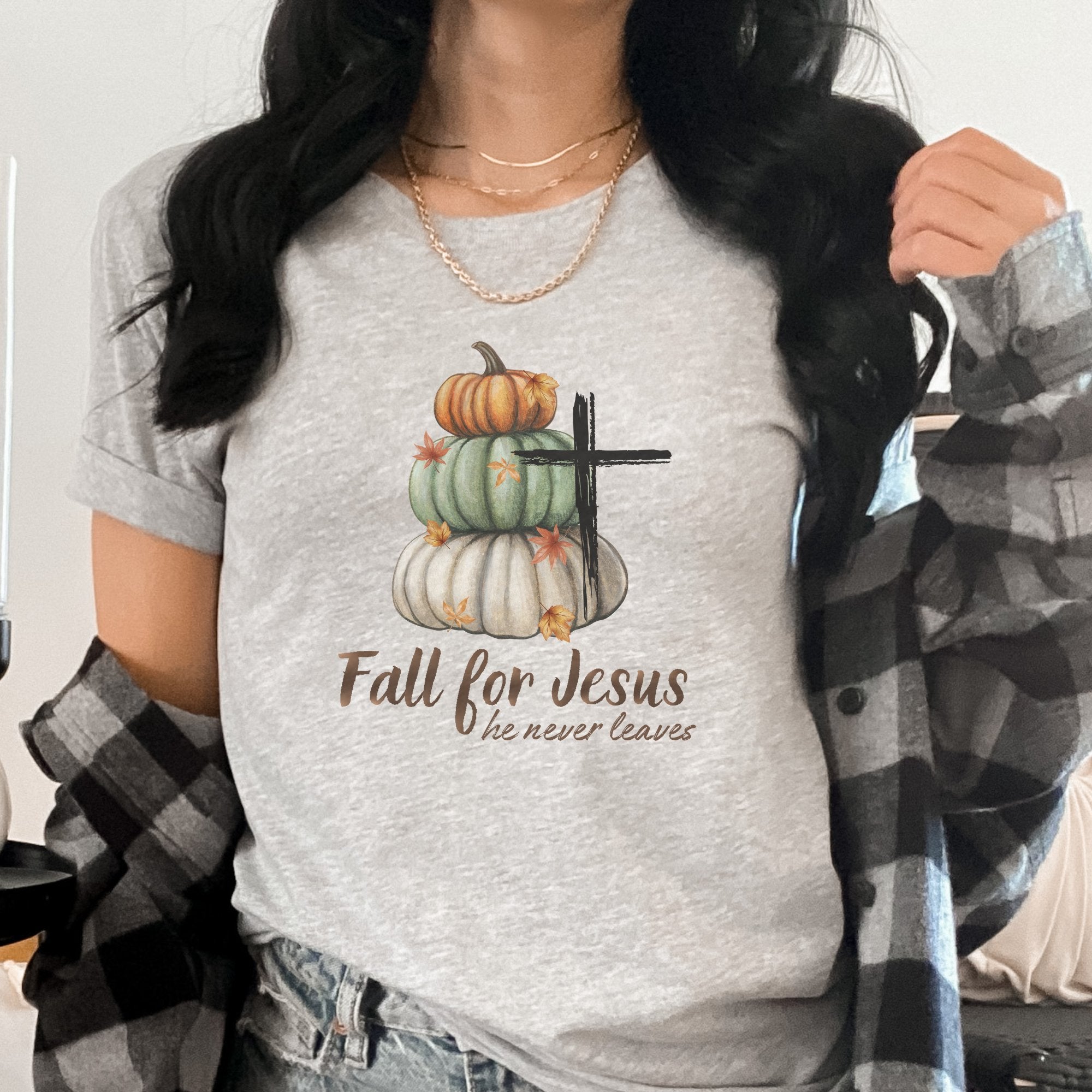 Fall for Jesus Women's T-Shirt - Trendznmore