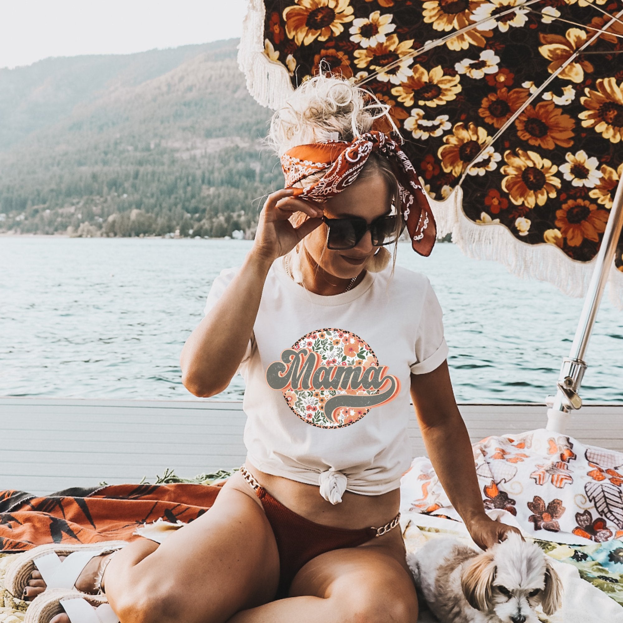 Floral Mama T-Shirt - Trendznmore
