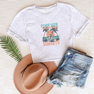 Forever Chasing Sunsets Graphic Tee - Trendznmore