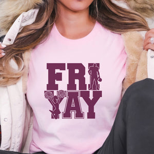 FRIYAY Football T - Shirt - Trendznmore