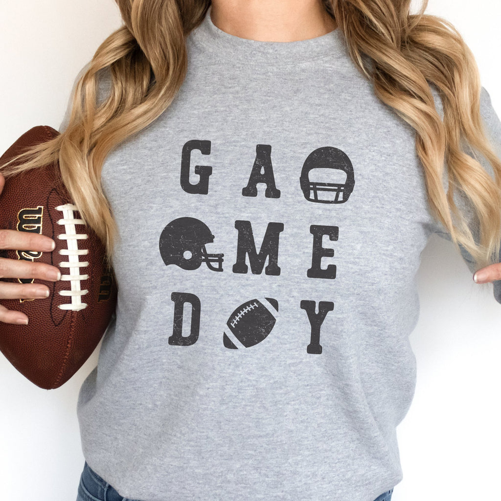 Game Day Football Crewneck Sweatshirt - Trendznmore